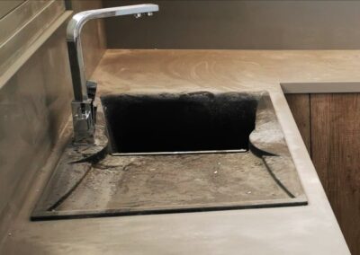 OGI Multifelx Sink Cleaning Before
